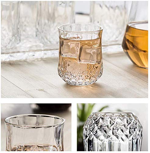 Transparent plastic glasses set Transparent plastic glasses set